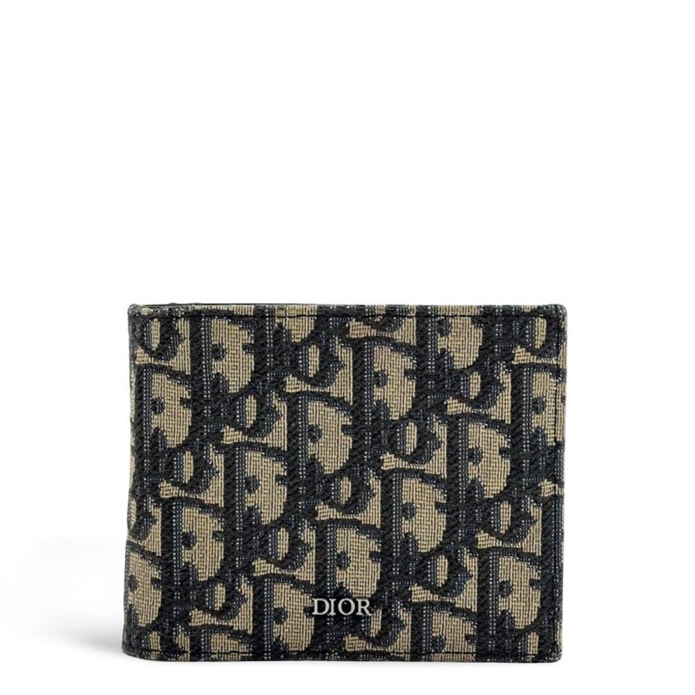 Dior Oblique Jacquard Wallet